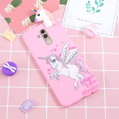 For Huawei Mate 20 Lite Shockproof Cartoon TPU Protective Case(Unicorn) - Huawei Cases by buy2fix | Online Shopping UK | buy2fix