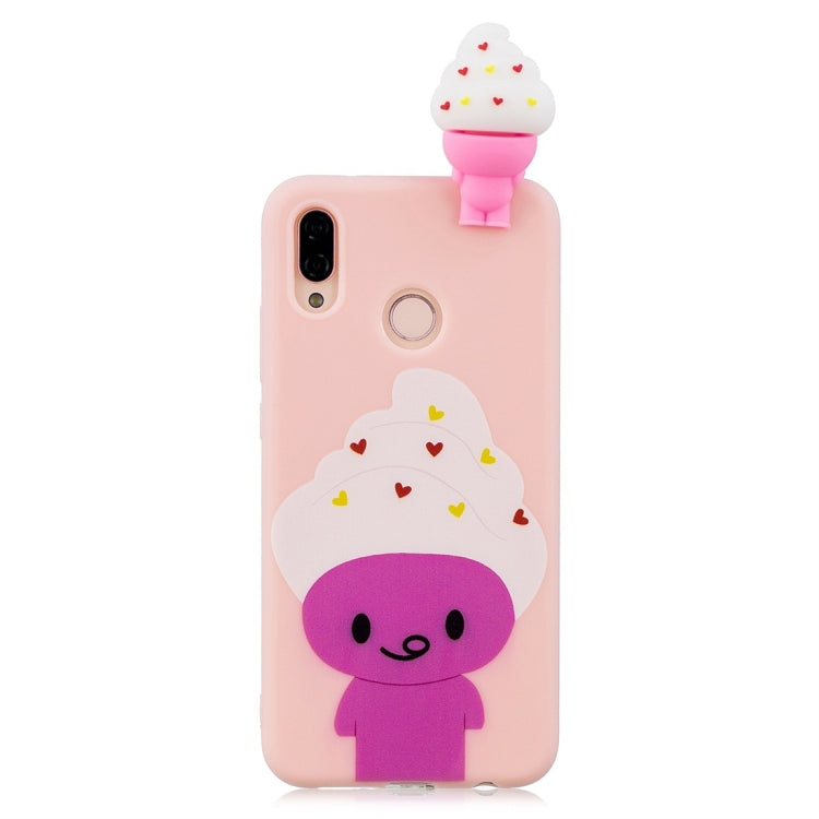 For Huawei P20 Lite Shockproof Cartoon TPU Protective Case(Ice Cream) - Huawei Cases by buy2fix | Online Shopping UK | buy2fix