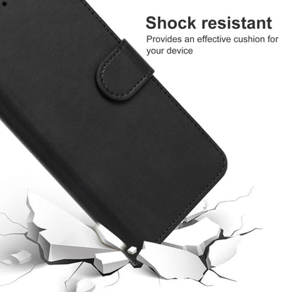 Leather Phone Case For Samsung Galaxy Xcover Pro(Black) - Galaxy Phone Cases by buy2fix | Online Shopping UK | buy2fix