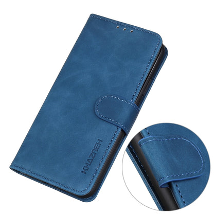 For vivo Y76 5G / Y76s 5G KHAZNEH Retro Texture Horizontal Flip Leather Phone Case(Blue) - vivo Cases by buy2fix | Online Shopping UK | buy2fix