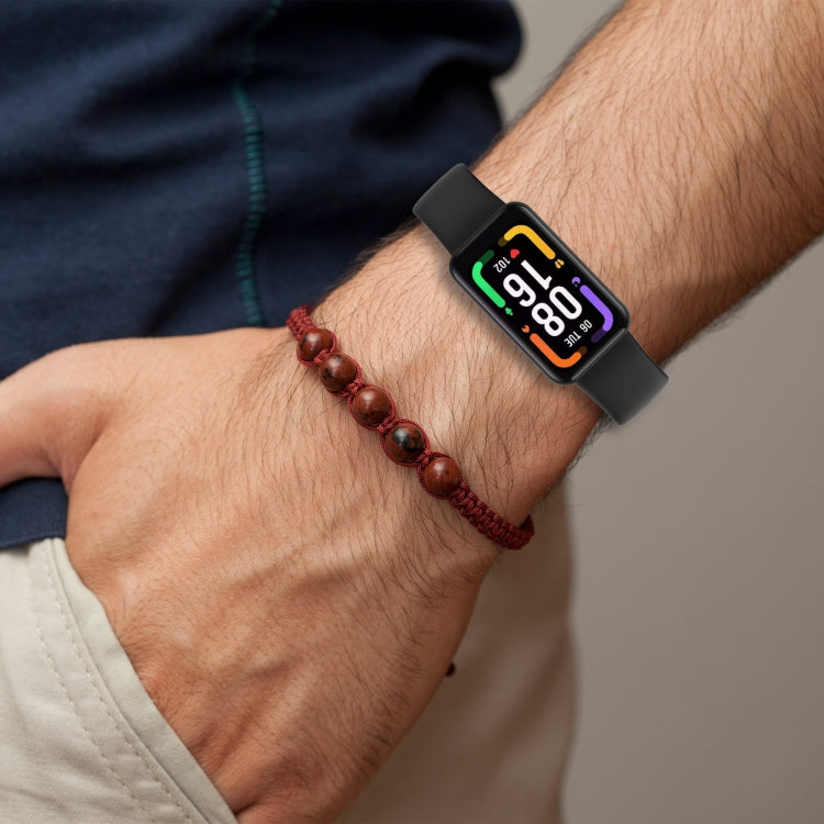 For Xiaomi Redmi Smart Band Pro Silicone Watch Band(Dark Green) - Smart Wear by buy2fix | Online Shopping UK | buy2fix
