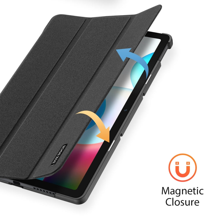 For OPPO Realme Pad 10.4 DUX DUCIS Domo Series Magnetic PU Tablet Case - Realme by DUX DUCIS | Online Shopping UK | buy2fix