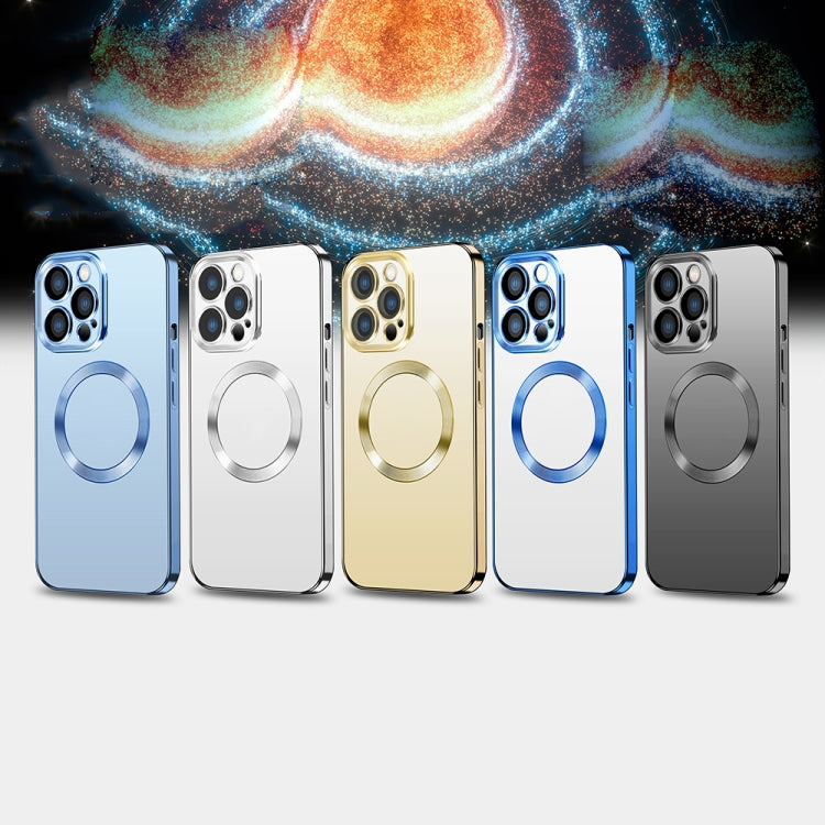 For iPhone 12 Nebula Series MagSafe Magnetic Phone Case(Gold) - Apple Accessories by buy2fix | Online Shopping UK | buy2fix