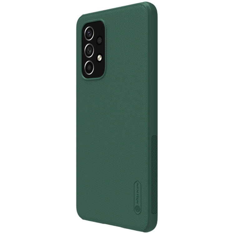 For Samsung Galaxy A53 5G NILLKIN Super Frosted Shield Pro PC + TPU Phone Case(Green) - Galaxy Phone Cases by NILLKIN | Online Shopping UK | buy2fix