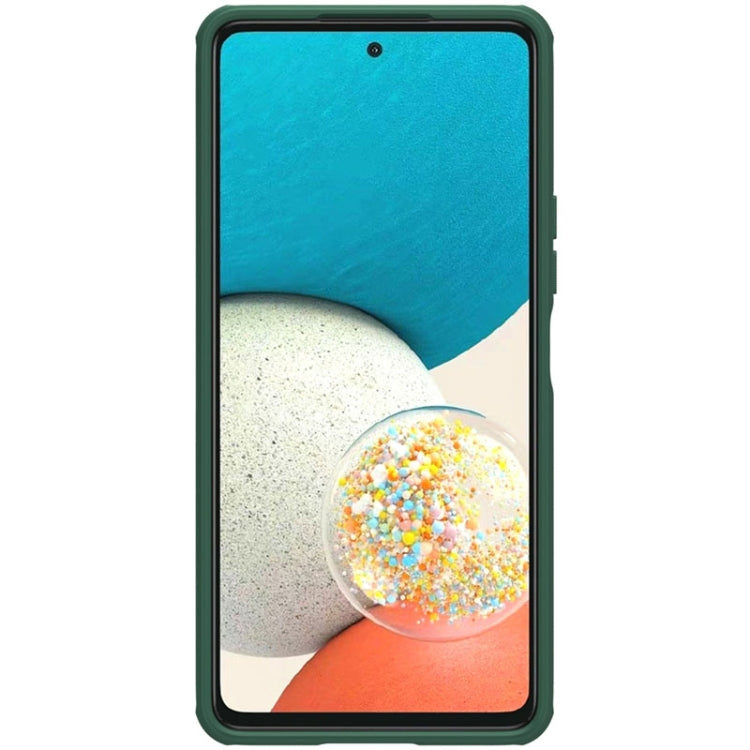 For Samsung Galaxy A53 5G NILLKIN Super Frosted Shield Pro PC + TPU Phone Case(Green) - Galaxy Phone Cases by NILLKIN | Online Shopping UK | buy2fix