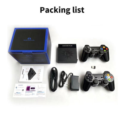 X6 Game Box 4K Video Games Console Magic Box with 2.4GHz Controller, Capacity:128GB(EU Plug) - Pocket Console by buy2fix | Online Shopping UK | buy2fix