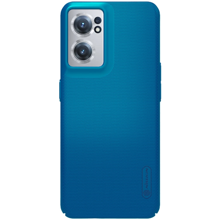 For OnePlus Nord CE 2 5G NILLKIN Frosted PC Phone Case(Blue) - OnePlus Cases by NILLKIN | Online Shopping UK | buy2fix