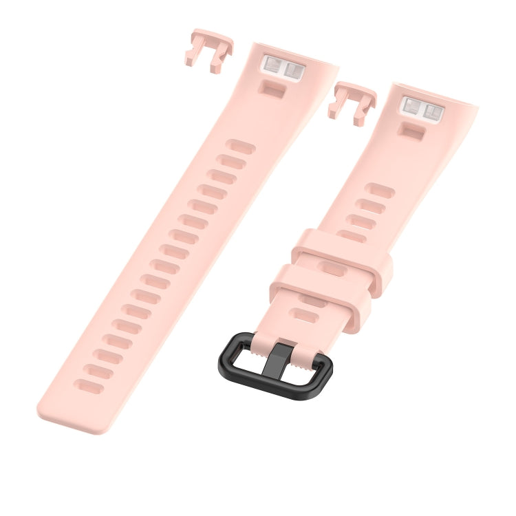 For Huawei Band 3 & 4 Pro Silicone Watch Band(Pink) - Smart Wear by buy2fix | Online Shopping UK | buy2fix