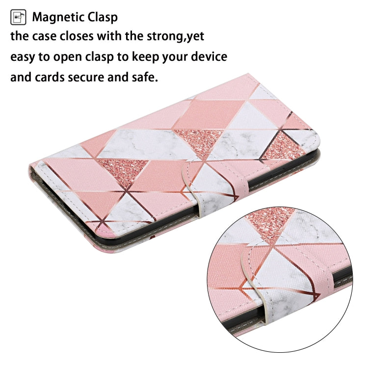 For Xiaomi Redmi 10C Colored Drawing Pattern Flip Leather Case(Marble) - Xiaomi Cases by buy2fix | Online Shopping UK | buy2fix