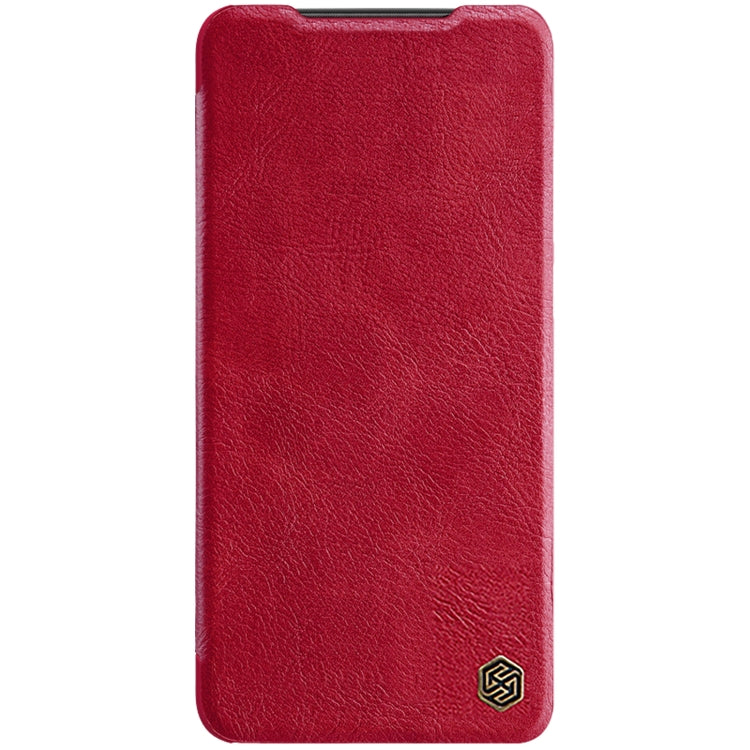 For Xiaomi Redmi Note 11S NILLKIN QIN Series Crazy Horse Texture Leather Case(Red) - Xiaomi Cases by NILLKIN | Online Shopping UK | buy2fix