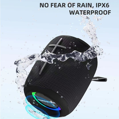 HOPESTAR P20 mini Waterproof Wireless Bluetooth Speaker(Grey) - Mini Speaker by HOPESTAR | Online Shopping UK | buy2fix