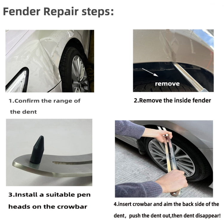 N11 51 in 1 Car Paintless Dent Removal Fender Damage Repair Puller Lifter, Plug Type:Cigarette Lighter Plug - In Car by buy2fix | Online Shopping UK | buy2fix