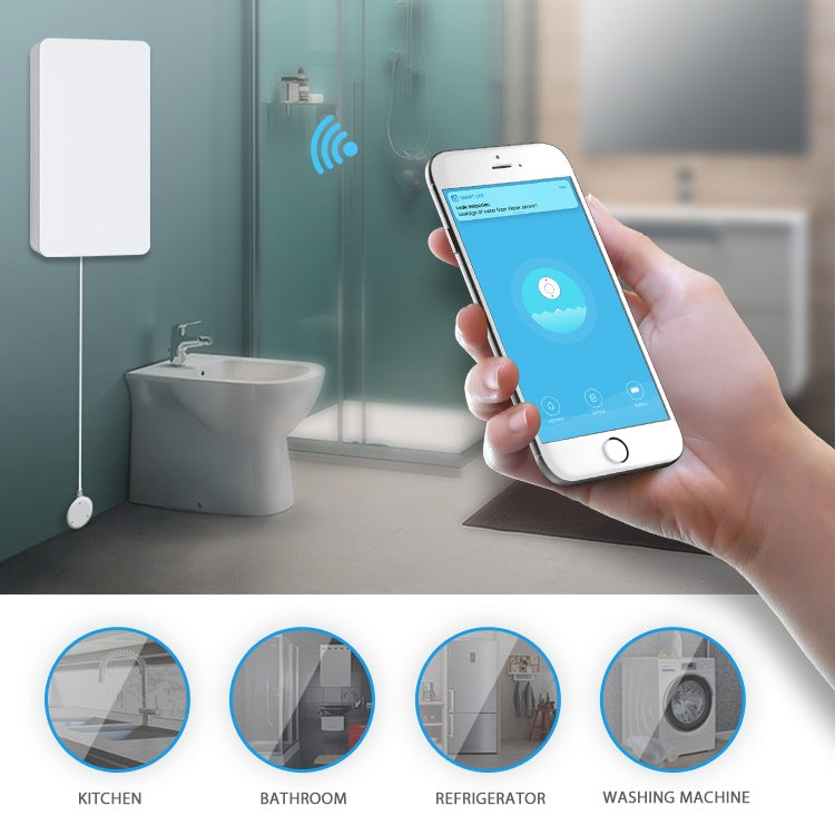 NEO NAS-WS05W WiFi Water Sensor & Flood Sensor - Security by NEO | Online Shopping UK | buy2fix