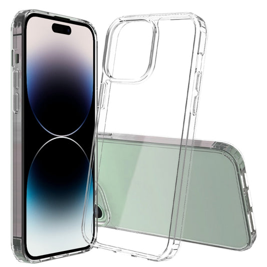 For iPhone 14 Pro Max Shockproof Scratchproof TPU + Acrylic Phone Case (Transparent) - iPhone 14 Pro Max Cases by buy2fix | Online Shopping UK | buy2fix