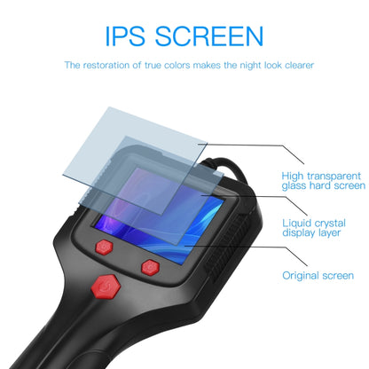 5.5mm Camera 2.4 inch HD Handheld Industrial Endoscope With LCD Screen, Length:10m -  by buy2fix | Online Shopping UK | buy2fix