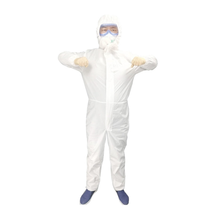 Waterproof Disposable SF Non-woven Breathable Film Siamese Isolation Suit Safely Clothes, Size:185cm / XXXL - Protective Clothing by buy2fix | Online Shopping UK | buy2fix