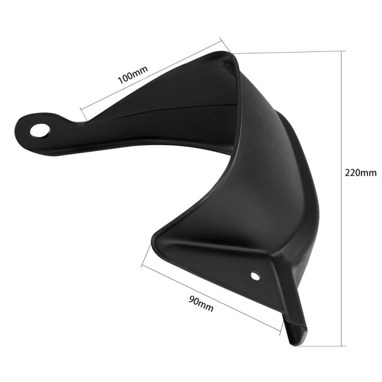 Motorcycle ABS Hand Guards Protectors for Honda NC700X NC750X 2012-2020 - In Car by buy2fix | Online Shopping UK | buy2fix