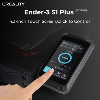 Creality Ender-3 S1 Plus Full-metal Dual-gear Larger-size 3D Printer EU Plug - 3D Printer by Creality | Online Shopping UK | buy2fix