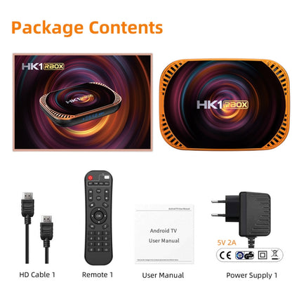 MECOOL HK1RBOX X4 4K TV Box, Android 11 Amlogic S905X4 CPU with RC 4GB+32GB(AU Plug) - Amlogic S905 by MECOOL | Online Shopping UK | buy2fix