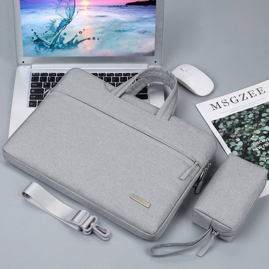 Handbag Laptop Bag Inner Bag with Shoulder Strap/Power Bag, Size:15.6 inch(Grey) - Other by buy2fix | Online Shopping UK | buy2fix