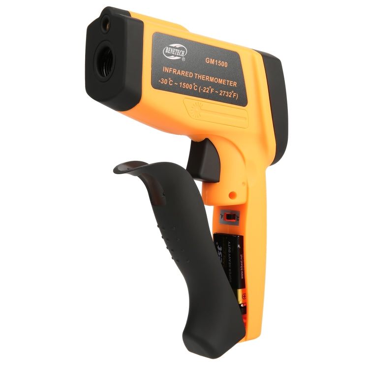 BENETECH GM1500 LCD Display Infrared Thermometer, Battery Not Included - Thermostat & Thermometer by BENETECH | Online Shopping UK | buy2fix