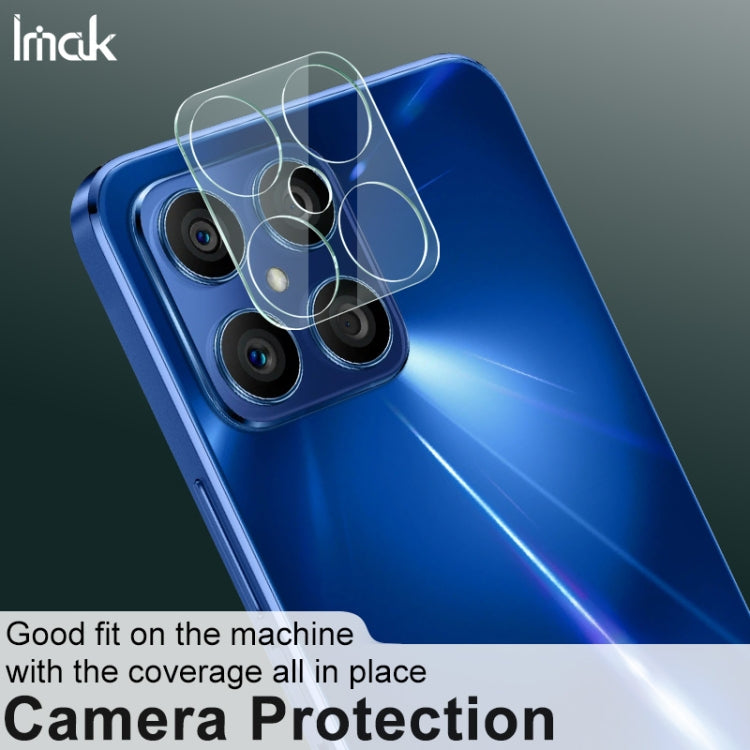 For Honor X8 2022 imak Integrated Rear Camera Lens Tempered Glass Film with Lens Cap - Honor Tempered Glass by imak | Online Shopping UK | buy2fix