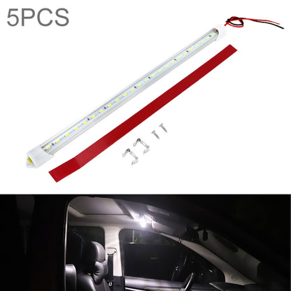 5 PCS ZS-3130 31.8cm Lorry Truck High Bright LED Cabin Light Bar, Voltage:DC 12V - In Car by buy2fix | Online Shopping UK | buy2fix