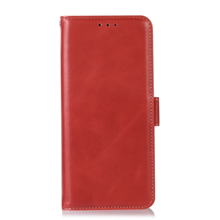 For Samsung Galaxy M13 4G Global Crazy Horse Top Layer Cowhide Leather Phone Case(Red) - Galaxy Phone Cases by buy2fix | Online Shopping UK | buy2fix