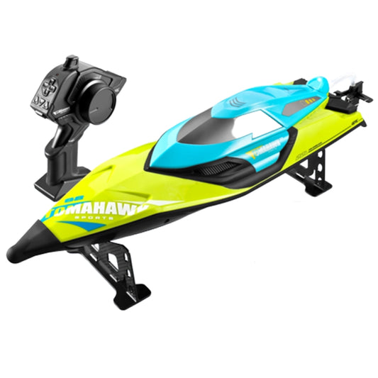 S2 Waterproof High Speed RC Speedboat Toy Boat(Green) - RC Boats by buy2fix | Online Shopping UK | buy2fix