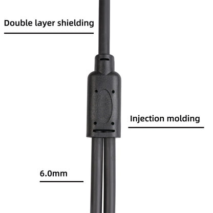 XK303MMF-10  3pin XLR Female to Dual XLR  Male Audio Cable, Length: 1m - Consumer Electronics by buy2fix | Online Shopping UK | buy2fix