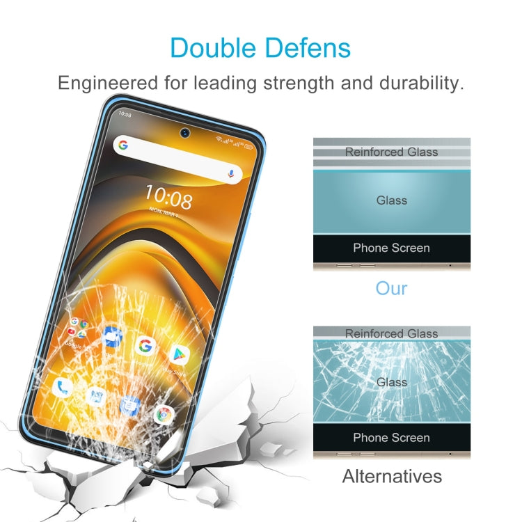 50 PCS 0.26mm 9H 2.5D Tempered Glass Film For UMIDIGI A13 Pro 5G - For Umidigi by buy2fix | Online Shopping UK | buy2fix