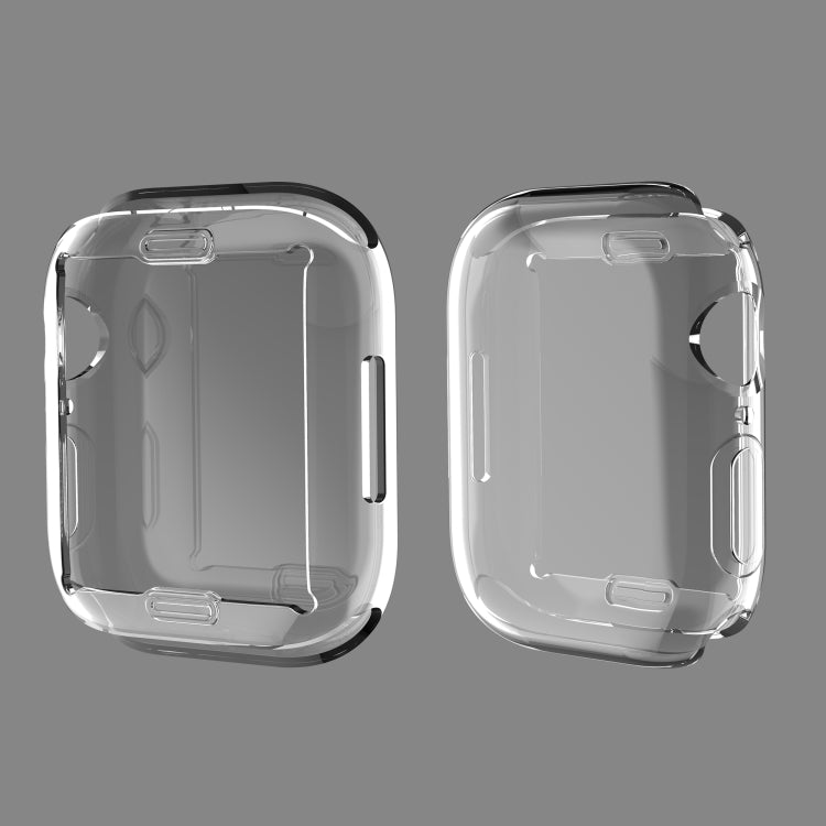 Transparent TPU Protective Case For Apple Watch Series 9 / 8 / 7 45mm - Watch Cases by buy2fix | Online Shopping UK | buy2fix