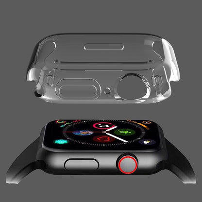 Transparent TPU Protective Case For Apple Watch Series 9 / 8 / 7 45mm - Watch Cases by buy2fix | Online Shopping UK | buy2fix