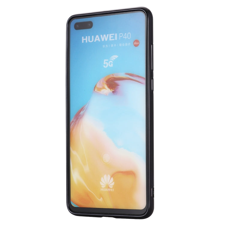 For Huawei P40 Pro GEBEI Plating TPU Shockproof Protective Case(Black) - Huawei Cases by GEBEI | Online Shopping UK | buy2fix