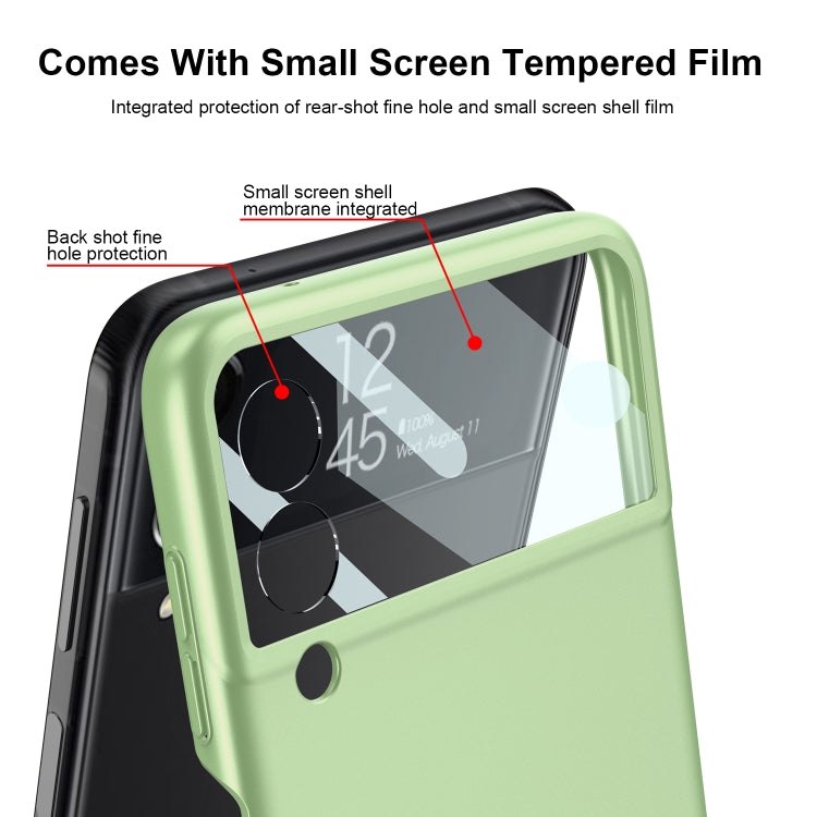For Samsung Galaxy Z Flip4 GKK Integrated Ultra-thin Full Coverage Phone Case(Dark Red) - Galaxy Z Flip4 5G Cases by GKK | Online Shopping UK | buy2fix