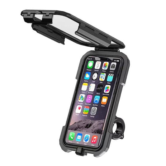 Kewig M18S-A1 Motorcycle / Bicycle Handlebar Wireless Charging Waterproof Box Mobile Phone Holder - Holder by Kewig | Online Shopping UK | buy2fix