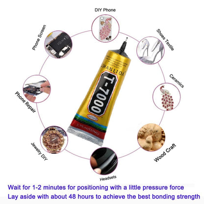 15mL T7000 LCD Screen Black Glue Multifunction Universal DIY Adhesive Glue - Repair Glue Series by buy2fix | Online Shopping UK | buy2fix