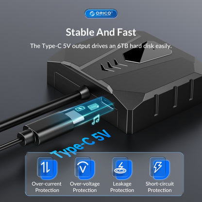 ORICO UTS2 USB 2.0 2.5-inch SATA HDD Adapter with Silicone Case, Cable Length:0.5m - USB to IDE / SATA by ORICO | Online Shopping UK | buy2fix