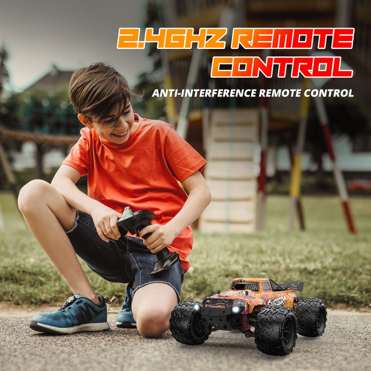 9500E 1:16 Full Scale Remote Control 4WD High Speed Car(Orange) - RC Cars by buy2fix | Online Shopping UK | buy2fix