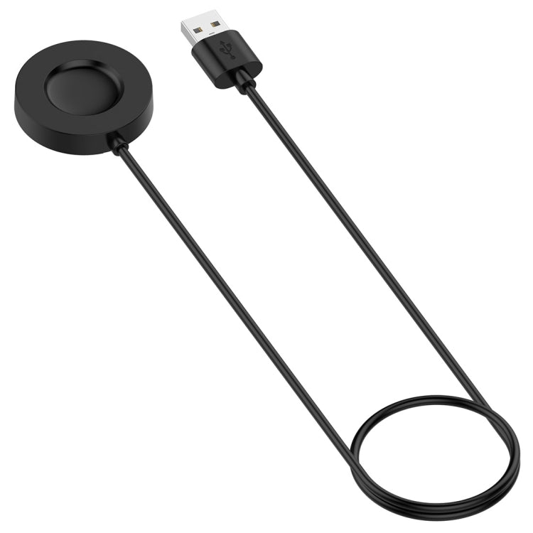 For Xiaomi Watch S1 Pro Smart Watch Magnetic Charging Cable, Length: 1m(Black) - Smart Wear by buy2fix | Online Shopping UK | buy2fix