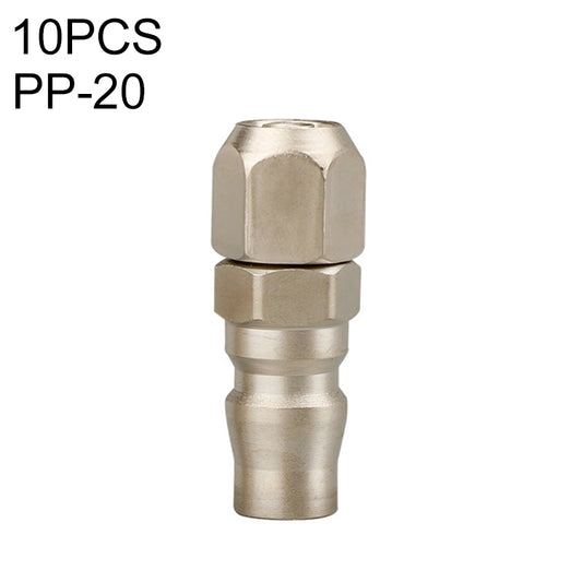 LAIZE PP-20 10pcs C-type Self-lock Pneumatic Quick Fitting Connector - Interface Series by LAIZE | Online Shopping UK | buy2fix