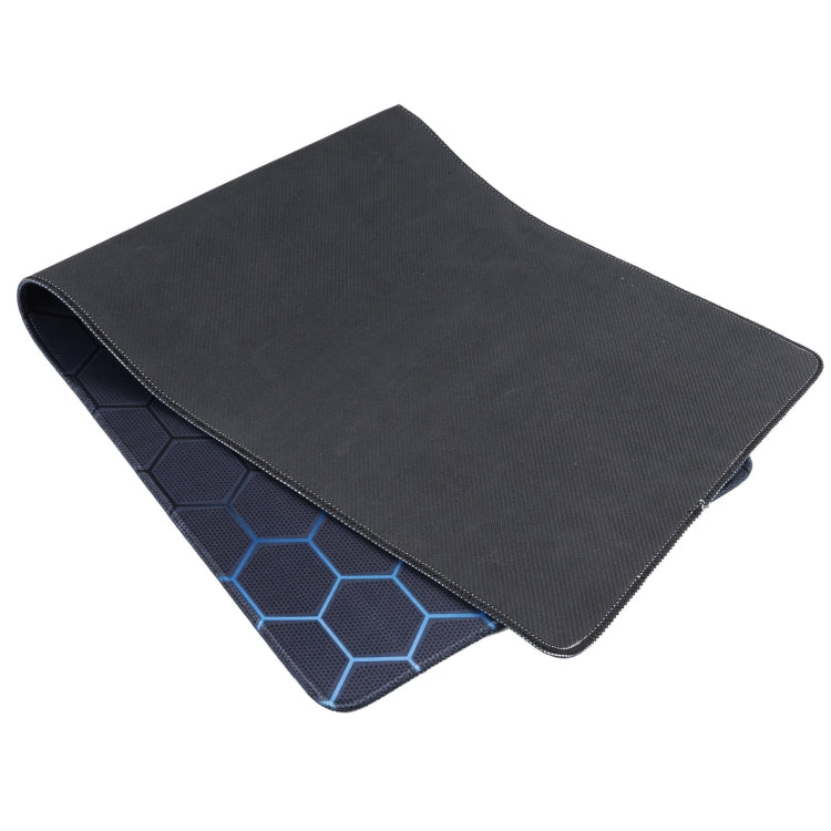 Anti-Slip Rubber Cloth Surface Game Mouse Mat Keyboard Pad, Size:90 x 40 x 0.2cm(Blue Honeycomb) - Mouse Pads by buy2fix | Online Shopping UK | buy2fix