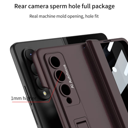 For Samsung Galaxy Z Fold4 GKK Magnetic Fold Full Coverage Anti Peep Phone Case(Gray) - Galaxy Z Fold4 5G Cases by GKK | Online Shopping UK | buy2fix