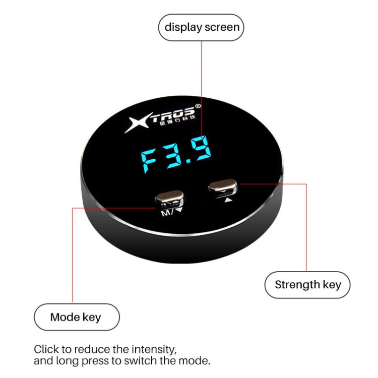 For Renault Captur 2013- TROS CK Car Potent Booster Electronic Throttle Controller - In Car by TROS | Online Shopping UK | buy2fix