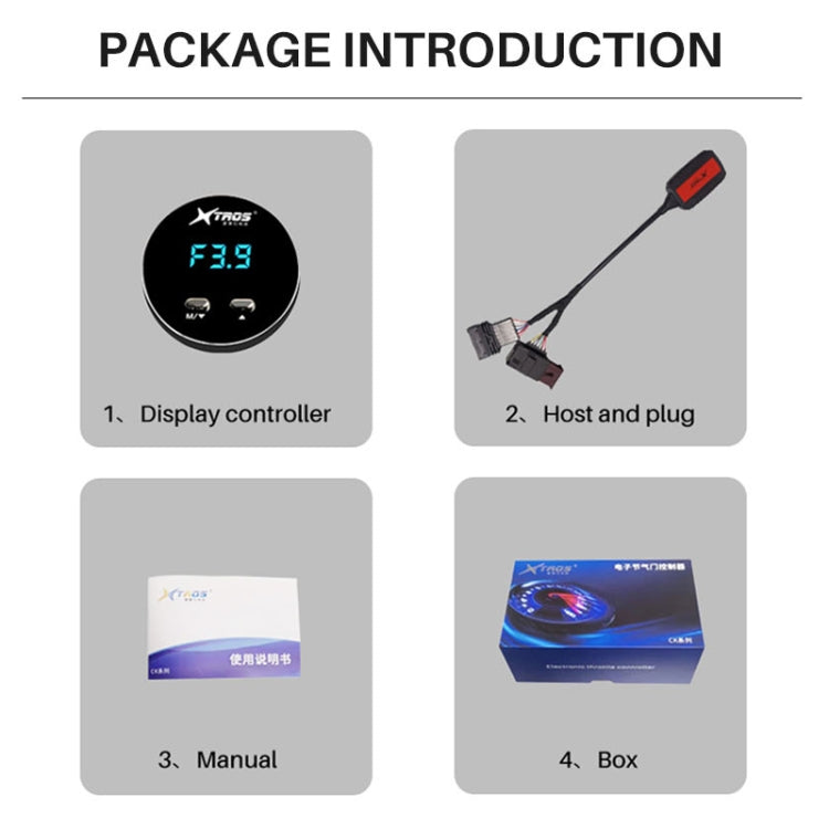 For Nissan X-trail 2008- TROS CK Car Potent Booster Electronic Throttle Controller - In Car by TROS | Online Shopping UK | buy2fix