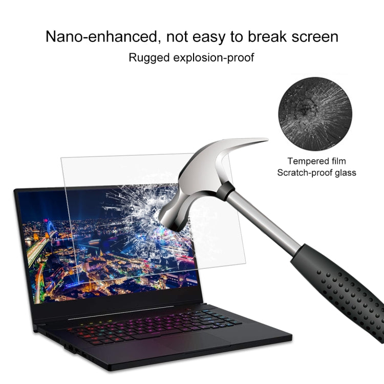 For ASUS ROG ZEPHYRUS (GX501) 15.6 inch Laptop Screen HD Tempered Glass Protective Film - Computer & Networking by buy2fix | Online Shopping UK | buy2fix