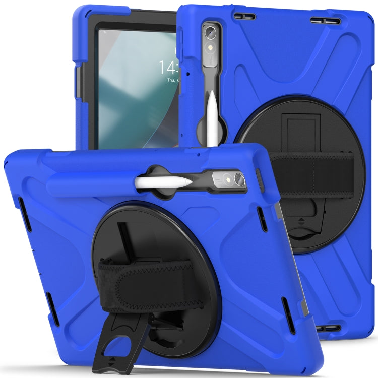 For Lenovo Tab P11 Pro Gen 2 Silicone + PC Protective Tablet Case(Blue) - For Lenovo by buy2fix | Online Shopping UK | buy2fix