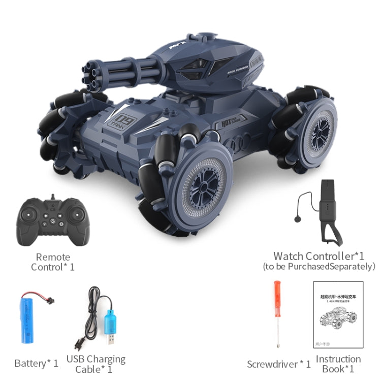 JJR/C Q126 Spray Bomb Drift Remote Control Car, Specification:Double Control Universal Wheel(Blue) - RC Cars by JJR/C | Online Shopping UK | buy2fix