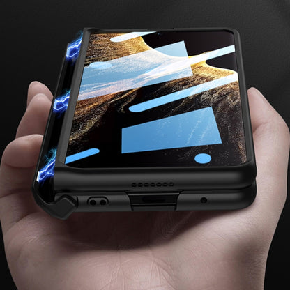 For Honor Magic VS GKK Fold Magnetic Hinge Full Coverage Phone Case(Black) - Honor Cases by GKK | Online Shopping UK | buy2fix