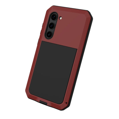 For Samsung Galaxy S23+ 5G RedPepper 360 Full Body Rugged Metal Life Waterproof Phone Case(Red) - Galaxy S23+ 5G Cases by RedPepper | Online Shopping UK | buy2fix